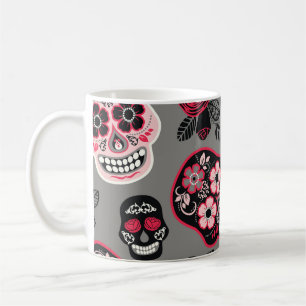 Dia de los Muertos: patroon Koffiemok