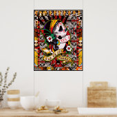 Dia De Los Muertos Poster (Keuken)