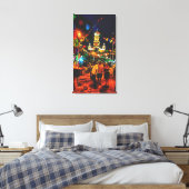 Dia de Los Muertos PV-190130 Canvas Art Print (Insitu (Slaapkamer))