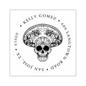 Día de Los Muertos | Retouradresstempel Rubberstempel (Afrduk)