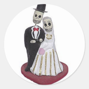 Dia de los Muertos Ronde Sticker