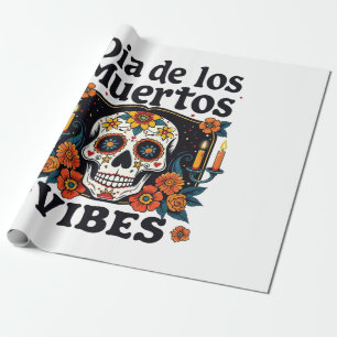 Día De Los Muertos Sfeer Oaxaca Dag van de Doden Cadeaupapier