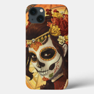 Dia De Los Muertos Sierkussen iPhone 13 Hoesje
