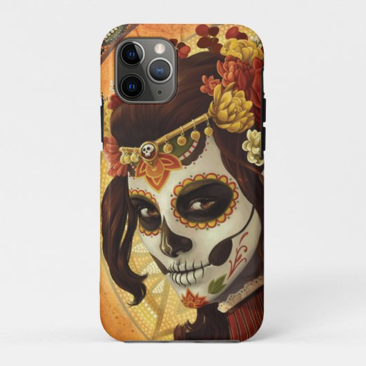 Dia De Los Muertos Sierkussen Case-Mate iPhone Case (Achterkant)