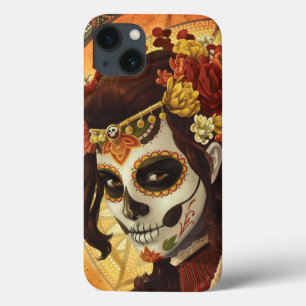 Dia De Los Muertos Sierkussen iPhone 13 Hoesje