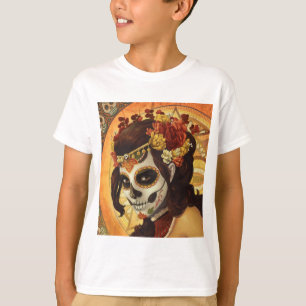 Dia De Los Muertos Sierkussen T-shirt