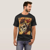 Dia De Los Muertos Sierkussen T-shirt (Voorkant volledig)