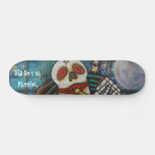 Dia De Los Muertos Skateboard (Horz)