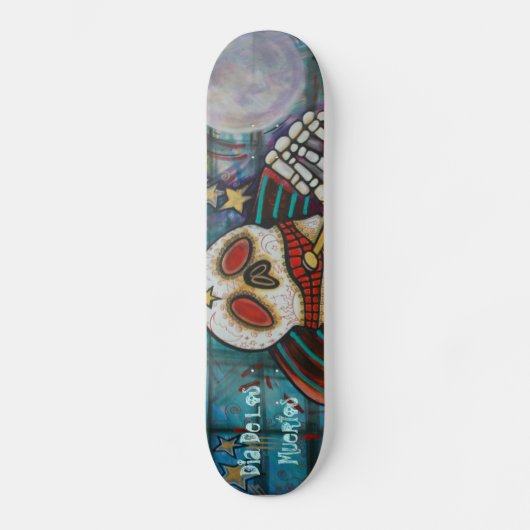 Dia De Los Muertos Skateboard (Recto)