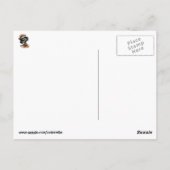 Dia de Los Muertos Skeletons Moeder en Dochter Briefkaart (Achterkant)