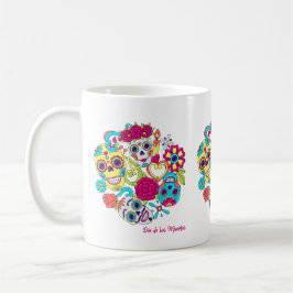 Dia de Los Muertos Skulls Koffiemok