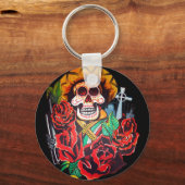 dia de los muertos sleutelhanger (Voorkant)