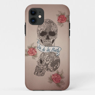 Dia De Los Muertos Sugar Skull iPhone 11 Hoesje