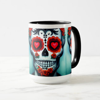 Dia de Los Muertos Sugar Skull Mok