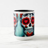 Dia de Los Muertos Sugar Skull Mug (Centre)