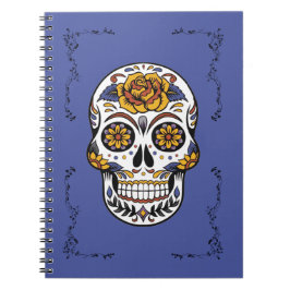 Dia de los Muertos Sugar Skull Notitieboek