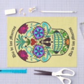 Dia de los Muertos Sugar Skull Tissue Paper Wrap Tissuepapier (Craft)