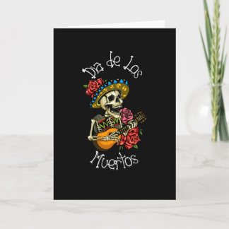 Dia de los Muertos- Suiker Snoep Skull Kaart
