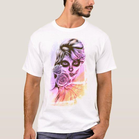 Dia De Los Muertos T-shirt (Voorkant)