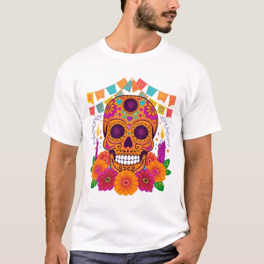 Dia de los Muertos T-shirt (Voorkant)
