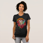 dia de los muertos t-shirt (Voorkant volledig)
