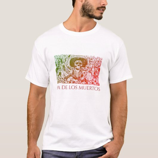 Dia De Los Muertos T-shirt (Voorkant)