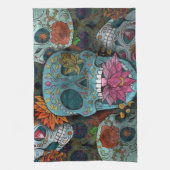 Dia De Los Muertos Theedoek (Verticaal)