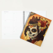 Dia De Los Muertos Throw Pillow (Devant avec enveloppe)