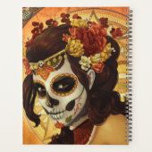 Dia De Los Muertos Throw Pillow (Dos)