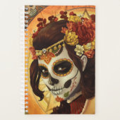 Dia De Los Muertos Throw Pillow (Devant)