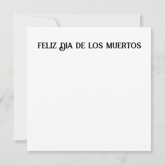 Dia de los Muertos turquoise geschilderde gezicht Kaart (Achterkant)