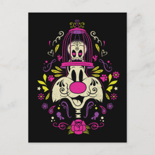 Día De Los Muertos TWEETY™ & SYLVESTER™ Uitnodiging Briefkaart