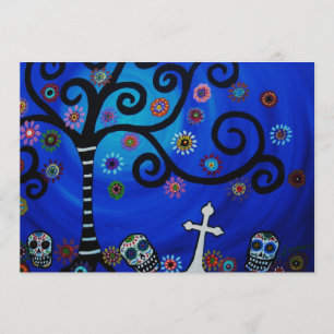 DIA DE LOS MUERTOS UITNODIGING
