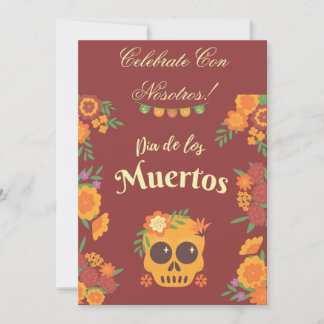 DIA DE LOS MUERTOS uitnodiging