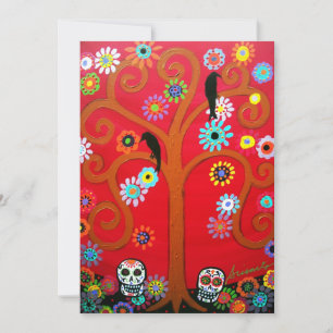 DIA DE LOS MUERTOS UITNODIGING