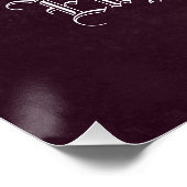 Día de los Muertos Verlovingsfeest Welkomstbord Perfect Poster (Hoek)