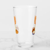 Dia De Los Muertos viering Glas (Links)