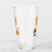 Dia De Los Muertos viering Glas (Rechts)