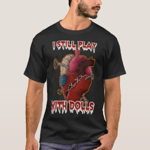 DIA DE LOS MUERTOS Voodoo Doll Hart Ik Nog steeds  T-shirt