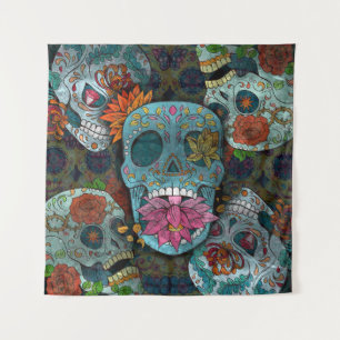 Dia De Los Muertos Wandkleed