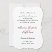 DIA DE LOS MUERTOS WEDDING KAART (Achterkant)