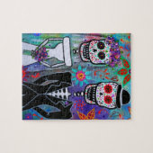 DIA DE LOS MUERTOS WEDDING LEGPUZZEL (Horizontaal)