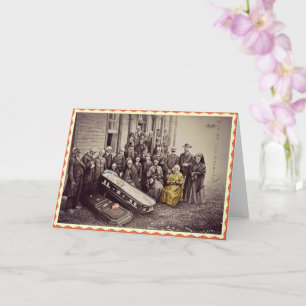 Dia De Los Muertos Wenskaart Kaart