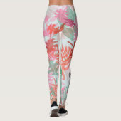 Día de Muertos, Dag van de dode bloem Leggings (Achterkant)