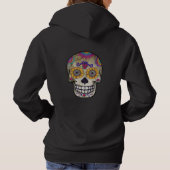 Dia de Muertos | Dag van de dode suikerschedel Hoodie (Achterkant)