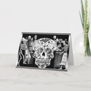 Día de Muertos/Dag van de dood Kaart