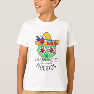 Dia De Muertos - Dag van het dode design T-shirt