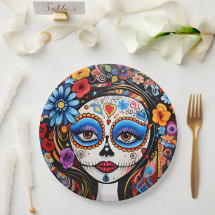 Dia de Muertos☠️ La Calavera Catrina Papieren Bordje