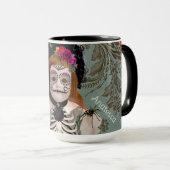 Día de Muertos Mug personnalisé (Devant droit)