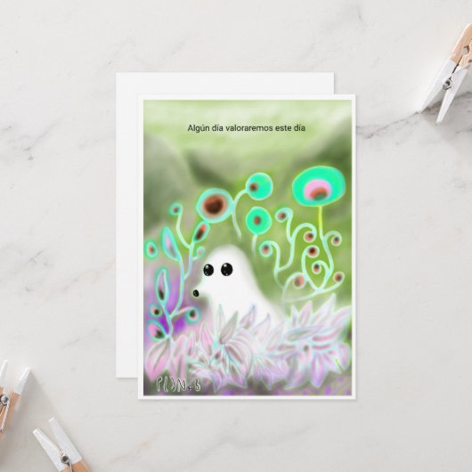 DÍA KAART (Voorkant / Achterkant in situ)